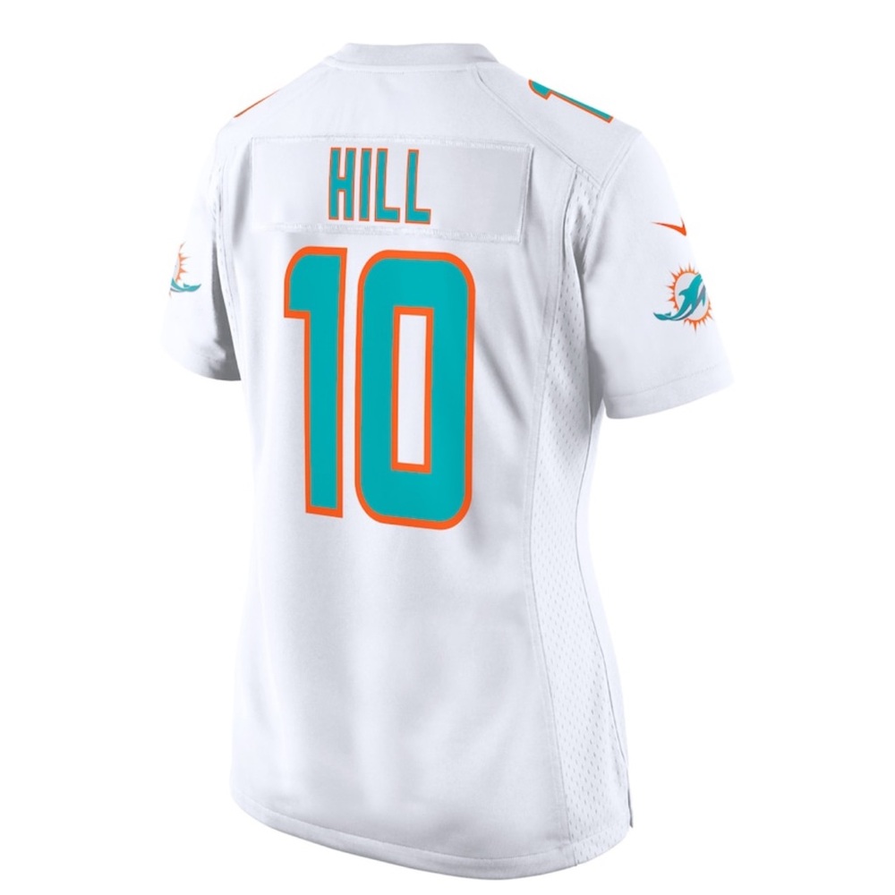 Tyreek Hill Miami Dolphins Nike Women's Player Jersey - White - Picture 10 of 10